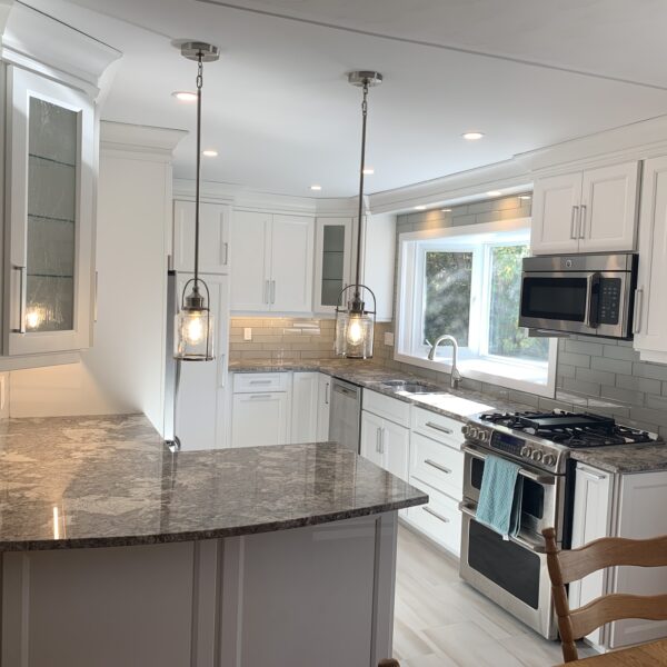 Classic White & Granite Kitchen Remodel
