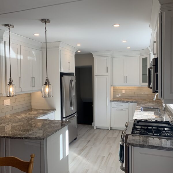 Classic White & Granite Kitchen Remodel