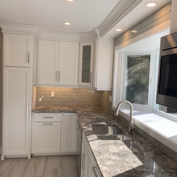 Classic White & Granite Kitchen Remodel